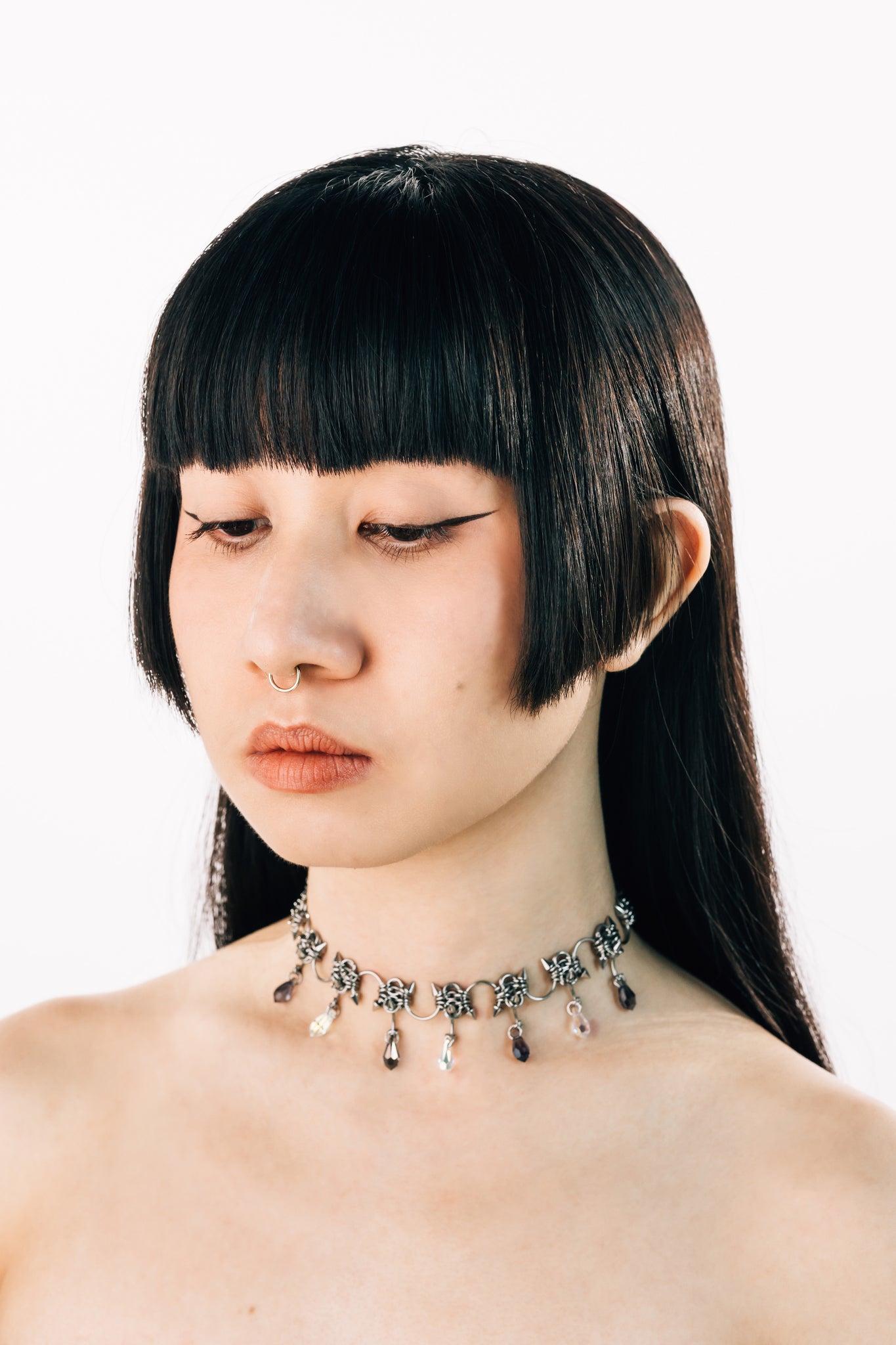 Barbed Wire Kisses Choker [No Jewels]
